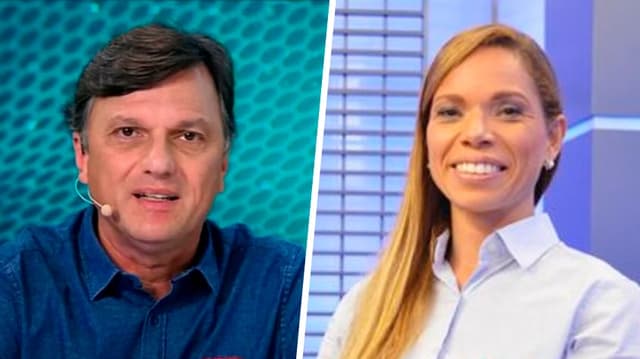 Mauro Cezar e Renata Ruel