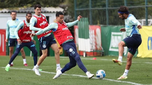 Treino Palmeiras