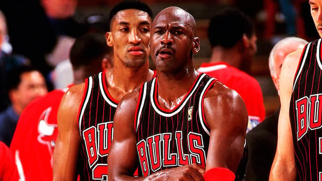 Michael Jordan e Scottie Pippen