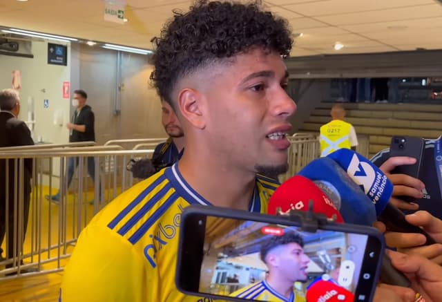 Filipe Machado em entrevista após a vitória do Cruzeiro contra o Operário-PR