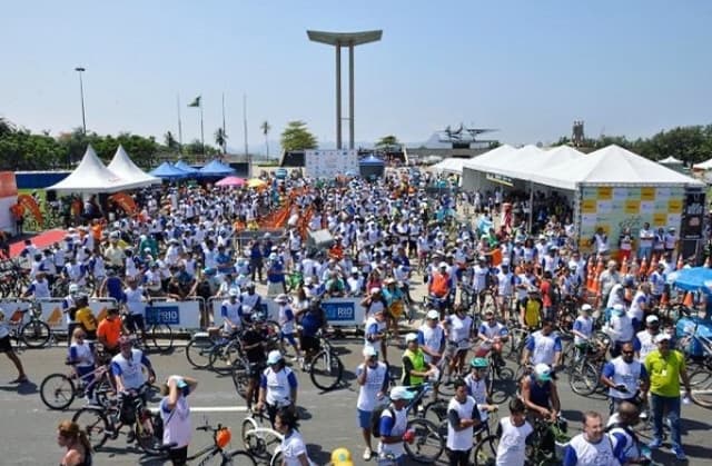 Passeio ciclístico "Um Dia Sem Carro" está com inscrições gratuitas abertas. (Divulgação)