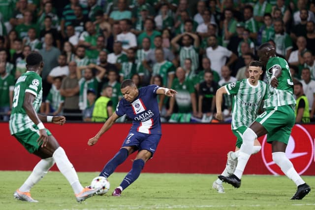 Maccabi Haifa x PSG - Mbappé