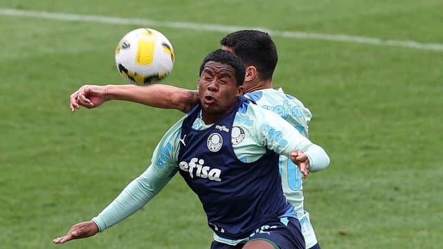 Endrick - Treino Palmeiras