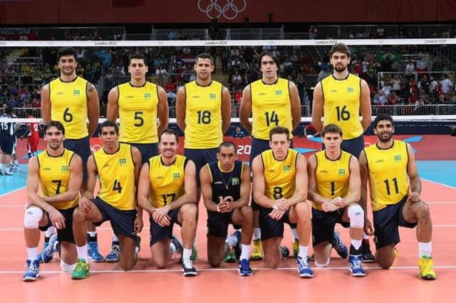 Seleção masculina em Londres 2012