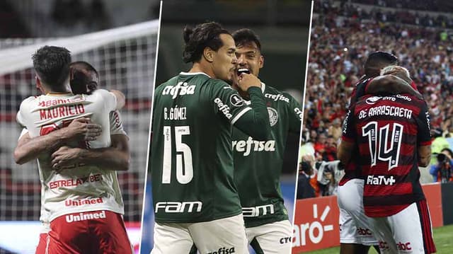 Jogadores Inter, Palmeiras e Flamengo