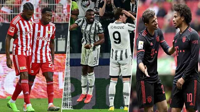 Jogadores Union Berlin, Juventus e Bayern