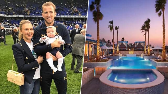 Harry Kane e Hotel Banana Island