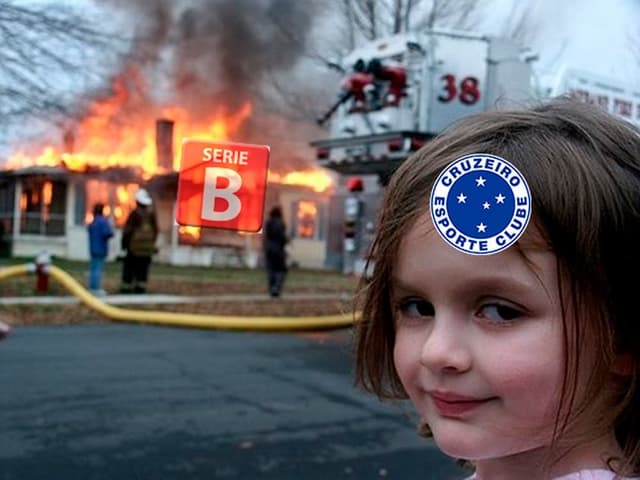 Meme: Cruzeiro de volta à Série A