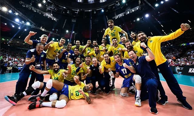 Seleção masculina bronze