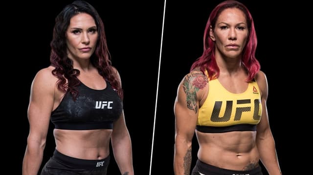 Montagem: Cat Zingano e Cris Cyborg