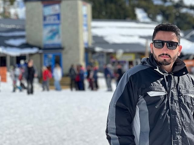 Fernando Vasconcelos se prepara para o Braskicup, que será disputado em Courchevel, na França, em janeiro de 2023. (Divulgação)