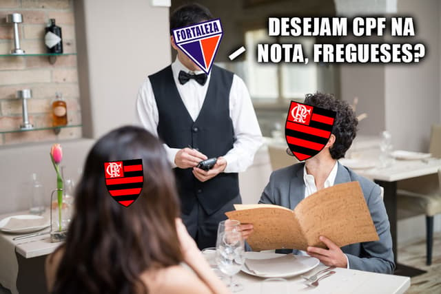 Meme: Fortaleza x Flamengo