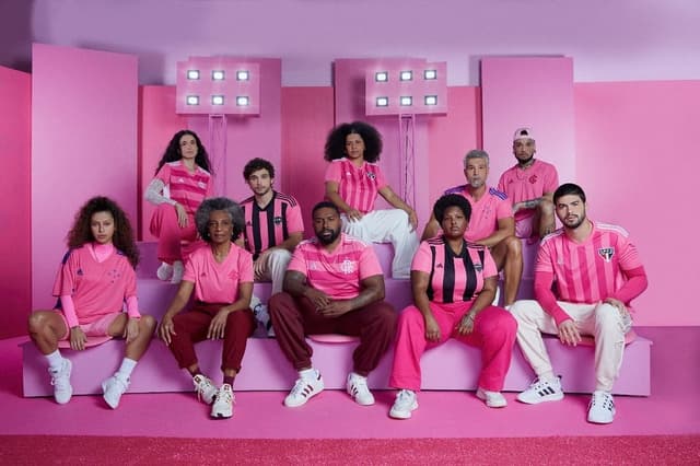 Adidas - camisas Outubro Rosa