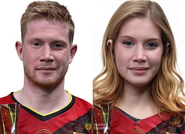 Versão feminina: De Bruyne