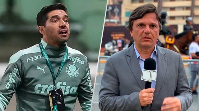 Abel Ferreira e Mauro Cezar Pereira