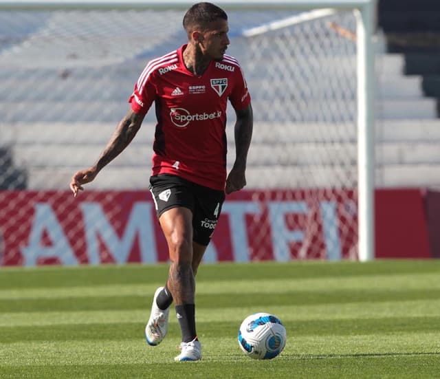 Diego Costa - treino São Paulo em Córdoba