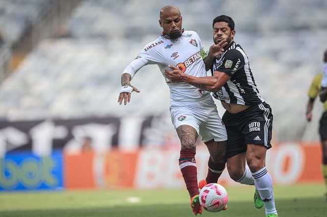 Atlético-MG x Fluminense - Felipe Melo e Hulk