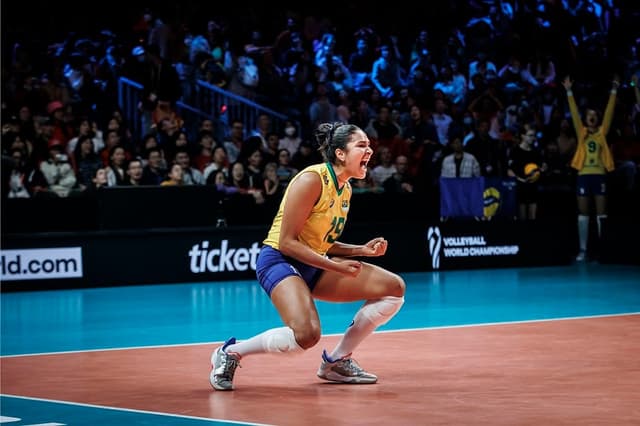 Tainara, seleção de vôlei