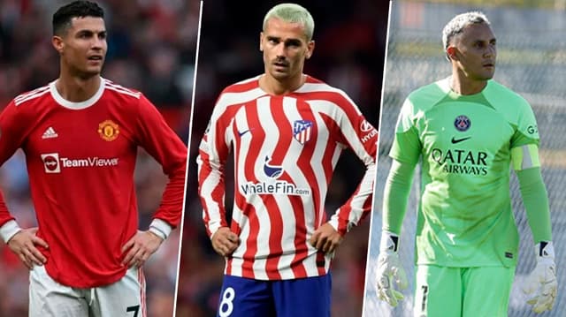 Cristiano Ronaldo, Griezmann e Navas