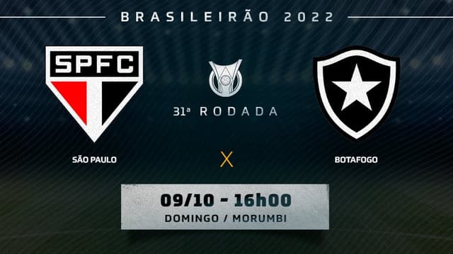 Chamada - São Paulo x Botafogo