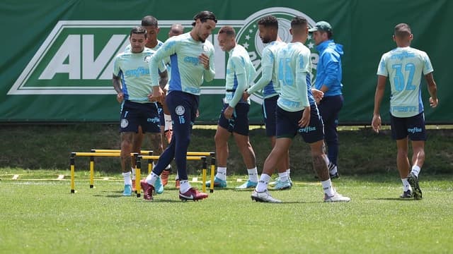 Treino Palmeiras