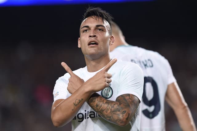 Barcelona x Inter de Milão - Lautaro Martínez