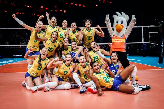 Brasil x Itália Mundial de vôlei