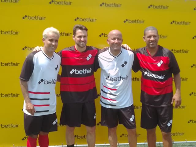 Jadson, Alex Mineiro, Djalminha e Sávio - evento