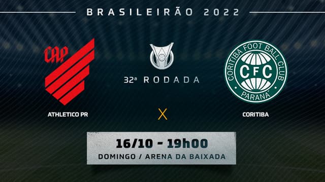 Chamada - Athletico PR x Coritiba