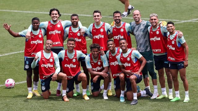 Treino Palmeiras