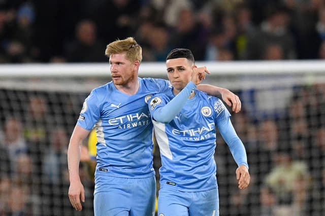 Kevin De Bruyne e Phil Foden - Manchester City