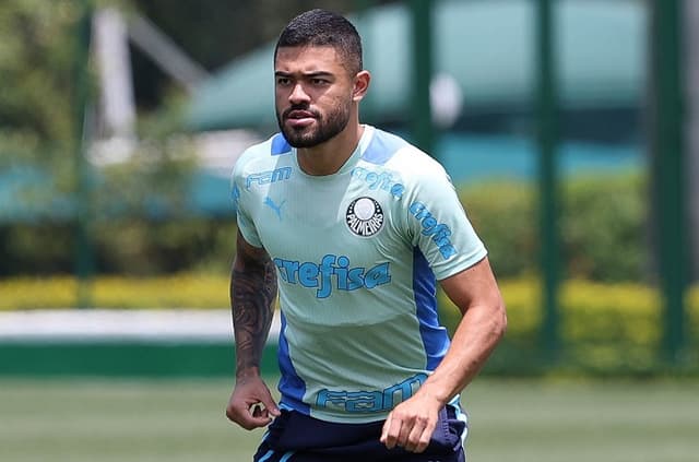 Bruno Tabata - Treino Palmeiras