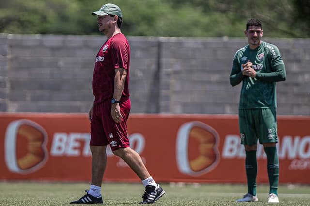 Fernando Diniz e Nino - Fluminense