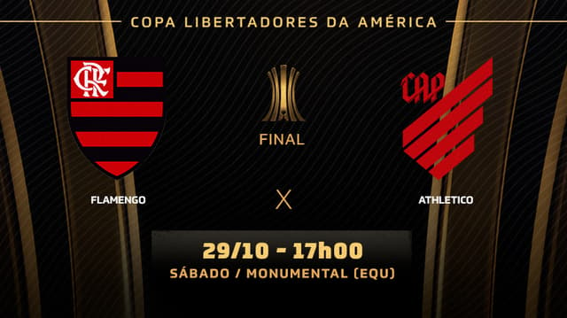 Chamada - Athletico x Flamengo (Libertadores)