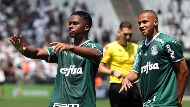 Palmeiras - Endrick e Jhon Jhon