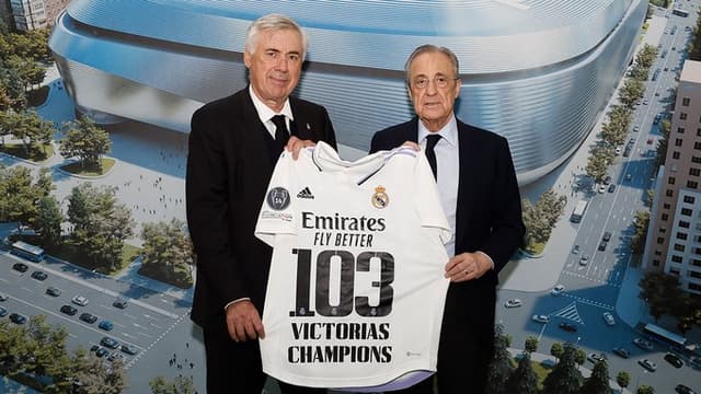 Carlo Ancelotti - Florentino Perez