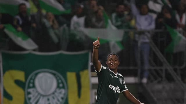 Endrick - Palmeiras x Fortaleza