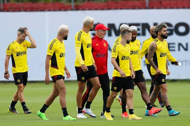 Dorival Júnior - Treino do Flamengo