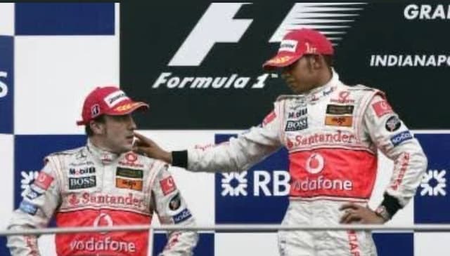 Hamilton e Alonso