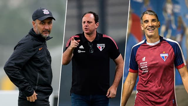 Vitor Pereira, Rogério Ceni e Vojvoda