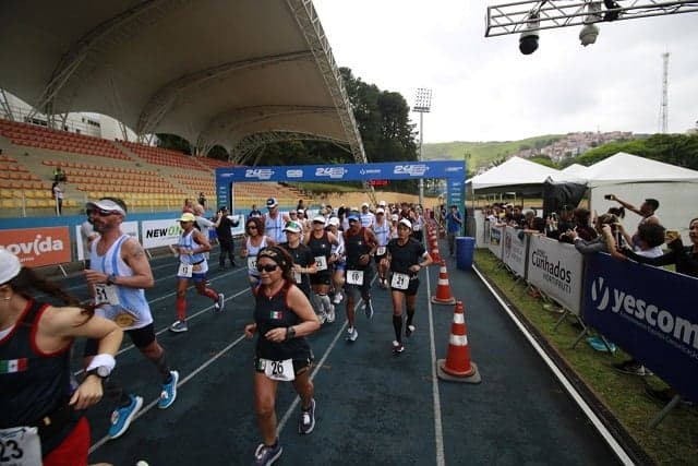 O Campeonato Intercontinental 24 Horas teve a participação de 103 competidores do Brasil, Argentina, Bolívia, México, Paraguai e Uruguai. (Divulgação)