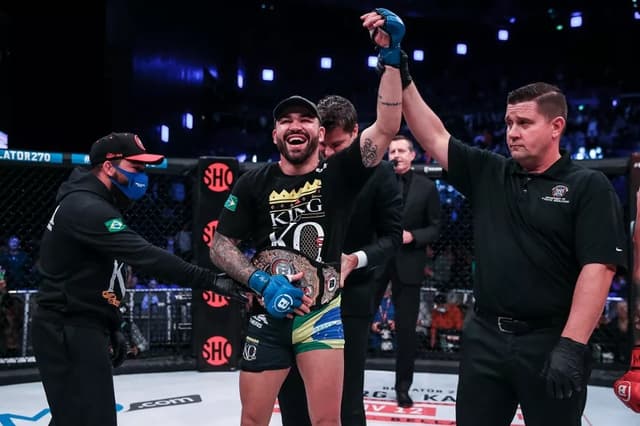 Campeão peso-leve do Bellator, Patricky Pitbull fará a sua primeira defesa de cinturão nesta sexta-feira