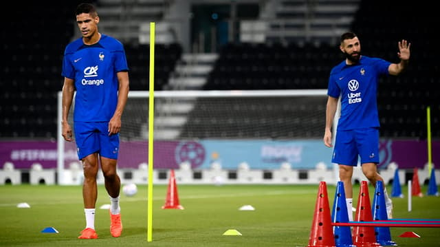 Treino da Seleção da França