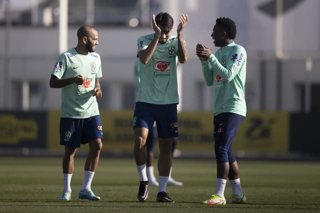 Treino Seleção Brasileira