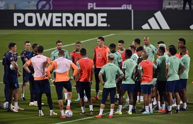 Primeiro Treino Seleção Brasileira no Qatar