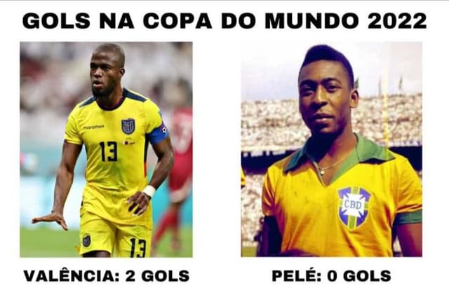 Meme - Copa do Mundo: Qatar x Equador