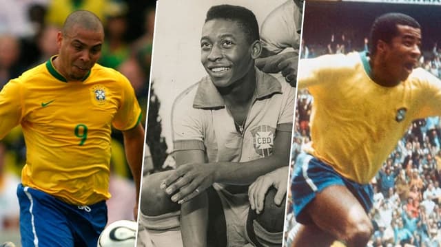 Ronaldo, Pelé, Jairzinho