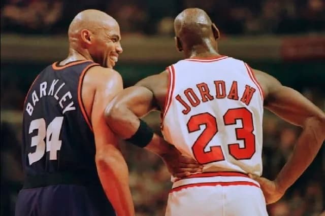 Charles Barkley Michael Jordan