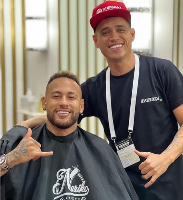 Neymar corte de cabelo