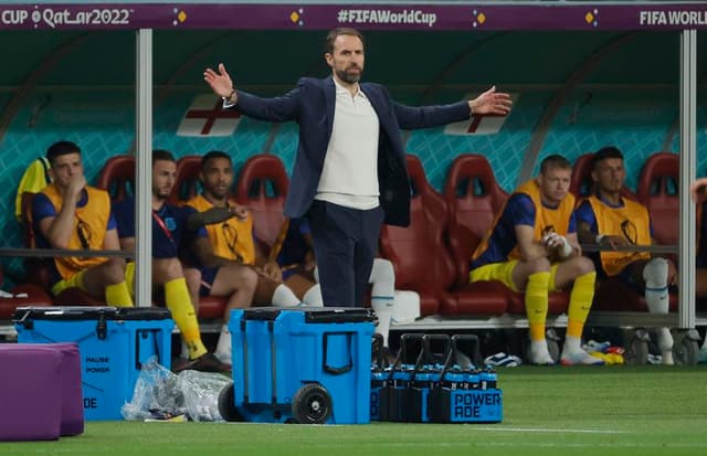 Gareth Southgate - Inglaterra 6 x 2 Irã - Copa do Mundo 2022